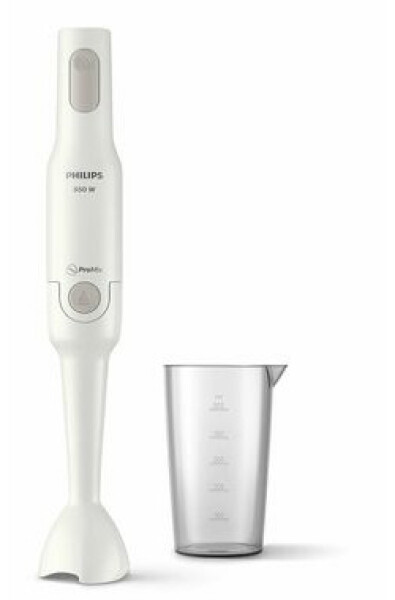 Philips HR2531-00 biela / Tyčový mixér / 650 W / 1 rýchlosť / 500 ml (HR2531/00)