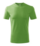 Ťažké unisex tričko trávovo zelené S