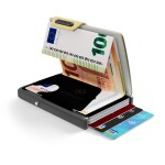 Kožená mini peňaženka Mondraghi Saffiano Gold