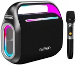 Swissten HARMONY čierna / Bluetooth reproduktor / IP54 / 120W / 12000mAh / AUX / karaoke mikrofón / BT 5.0 (52109030)