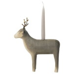 Maileg Drevený svietnik Reindeer Medium