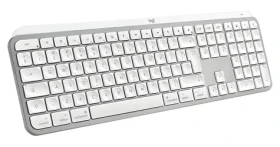 Logitech MX Keys S pre Mac svetlo šedá / Bezdrôtová klávesnica / USB-C / BT / US layout (920-011638_CZ)