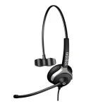 GEQUDIO Headset 1-Ohr čierna / Headset / Mono / USB / Redukcia hluku (WA9007)