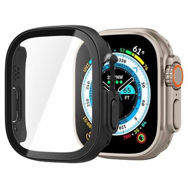 Spigen Thin Fit 360 ochranný kryt pre Apple Watch Ultra 49mm čierna (ACS05558)