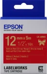 Epson LabelWorks LK-4RKK zlatá na červené / Páska do štítkovača / Saténová / 1,2 cm x 5 m (C53S654033)