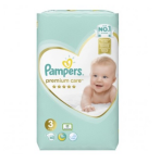 Pampers Premium Care Midi (60 ks) / Plienky / Veľkosť 3 (6-10 kg) (4015400274780)