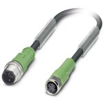 Sensor/Actuator cable SAC-3P-M12MS/0,6-PUR/M 8FS 1668807 Phoenix Contact; 1668807
