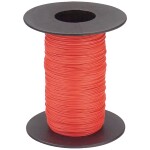 Donau Elektronik 110-0-100 opletenie / lanko, 1 x 0.04 mm², červená, 100 m; 110-0-100