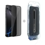 Nillkin Tvrdené Sklo 0.25mm Guardian 2.5D pre Apple iPhone 16 Pro Max Black (s aplikátorom) (57983122946)