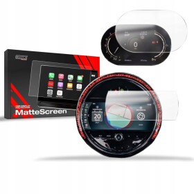 GrizzGlass Folia matná GrizzGlass CarDisplay Protection do Mini Cabrio 3 2021-2023 [2w1]