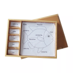 Moyo Montessori Moyo Montessori Sada aktivít k zoologickým puzzle (popisky v ANJ)