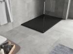 MEXEN - Hugo sprchová vanička obdĺžniková SMC 80x70, čierna 42707080