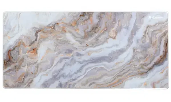 Arozzi Zona XL White Marble / Herná podložka pod myš / 900 x 420 x 4 mm / vodeodolná (AZ-ZONA-900-D032)
