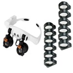 Verk Náhlavná lupa s LED svetlom VR 09141