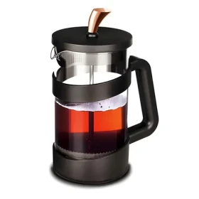 BERLINGERHAUS BH-7615 Black Rose Collection / Kanvička na čaj a kávu French Press / 600 ml (BH-7615)