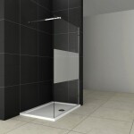 H K - LUSTY LINIE F1 120 Sprchová zástena WALK IN 118-120x 200cm, 8 mm sklo SE-LUSTYLINIEF1120SET