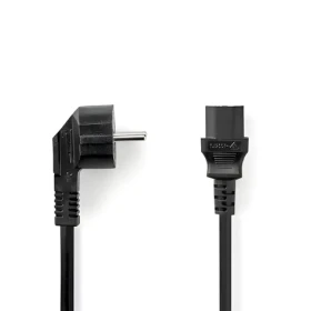Nedis Napájací kábel čierna / Kábel / Typ F Schuko uhlová - IEC-320-C13 priamy / 10 A / 5 m (CEGL10000BK50)
