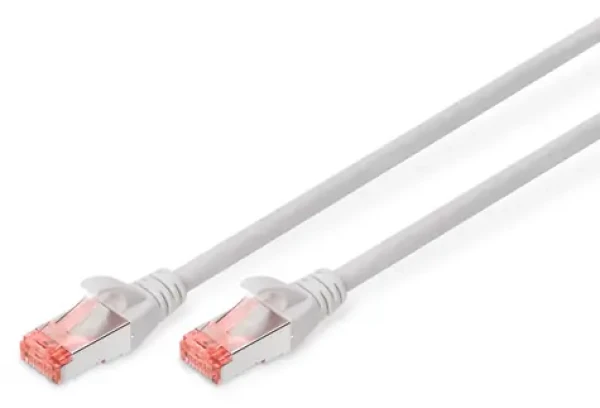 Digitus CAT 6 S/FTP sivý / Patch kábel / S/FTP / AWG 27/7 / 5 m / LSZH (DK-1644-050)
