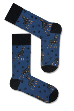 PÁNSKE PONOŽKY DOBERMAN 0125.104 JEANS 43-46
