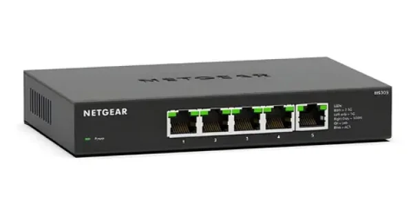 Netgear MS305 / Switch / 5- Port / 100/1000/2.5G / neriadený / multi-gigabitový (MS305-100EUS)