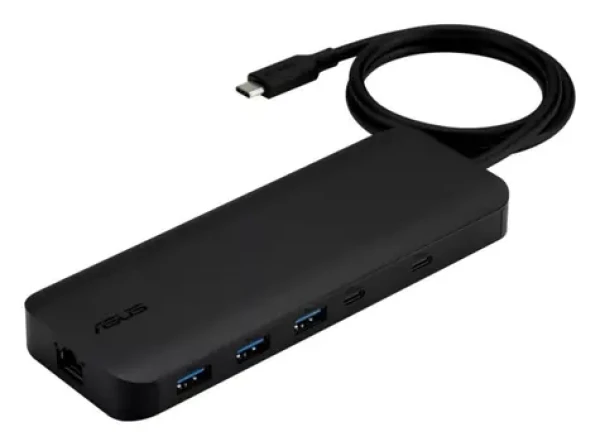 Asus DC320 / Dokovacia stanica / USB-C / 11v1 / 3x 4K / RJ45 / PD 65W (90XB0AWN-BDS010)