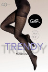 MODELINE - 06 PANČUCHY 40 DEN nero 2-S
