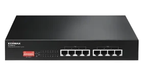 Edimax ES-1008P V2 / 8- Port Switch / 10/100 Mbps / 8x PoE+ / 130W / 802.3at (ES-1008P V2)