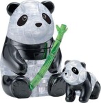 HCM Kinzel 3D Crystal puzzle Panda 42 ks