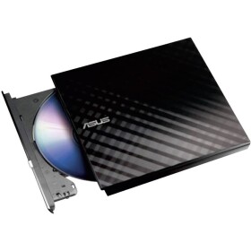 Asus SDRW-08D2S externá DVD napaľovačka Retail USB 2.0 čierna; 90-DQ0435-UA221KZ