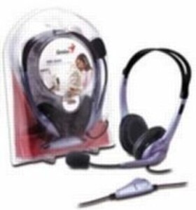 Genius headset HS-04S (slúchadlá + mikrofón) (31710025100)