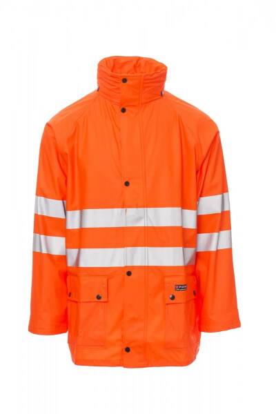 Bunda do dažďa Payper RIVER-JACKET Farba: Reflexná oranžová, Veľkosť: 2XL (000352009402001XXL)