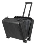 Palubný kufor na notebook Travelite Next Business wheeler 4w Black