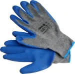 Vorel Pracovné rukavice potiahnuté latexom vel. 10 / Ochranné rukavice / EN388 / Sada 12 párov (TO-74145)