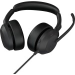 JABRA Evolve2 50 čierna / Slúchadlá / mikrofón / ANC / USB-C / Bluetooth / MS Stereo (25089-999-899)