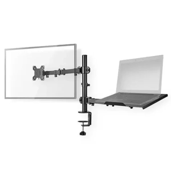 Nedis MMSISNB110BK Stojan na monitor / až 32 "/ notebook až 17" / Max. 8kg / 3 otočné body (MMSISNB110BK)