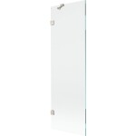 MEXEN/S - Lunar vaňová zástena FIX 60 x 150, transparent, nikel kartáčovaný 897-060-000-97-00