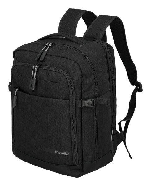 Batoh do lietadla 40x30x20 Travelite Kick Off Backpack Cabin new Size Black