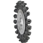 Okrúhla kefa z oceľového drôtu 0,5 mm, Ø 115 mm KS Tools 340.0042; 340.0042