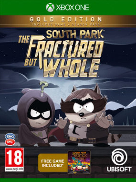 XONE South Park: Fractured But Whole: Gold Edt. / Elektronická licencia / RPG / Angličtina / od 18 rokov / Hra pre Xbox One (G3Q-00183)