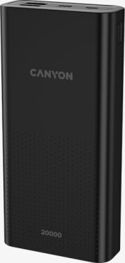 CANYON PB-2001 20000 mAh čierna / Powerbanka / 5V / 2.1A / 2x USB-A / Smart IC (CNE-CPB2001B)