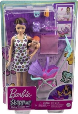 Barbie pestúnka herný set Kočík