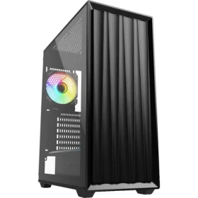 Sharkoon VK3 RGB čierna / ATX / 2x USB 3.0 / 4X 120mm / bez zdroja / priehľadná bočnica (4044951041237)
