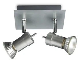 Philips Titan 2x50W hliník / Bodové svietidlo / GU10 (SKL000389420)