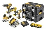 DeWalt DCK500P3T-QW / Sada Aku náradia: DCD796 + DCF887 + DCS335 + DCS570 + DCL050 / 3x 18V 5.0Ah (DCK500P3T-QW)