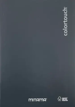 Mitama Color Touch čierna / Zošit / A5 / linajkový / 40 +2 listov (62002-90225)
