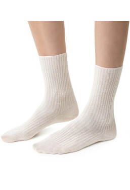 Ponožky Steven art.201 100% bavlna 35-40 přírodní 35-37