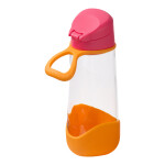 B.box Šport fľaša na pitie 600 ml - ružová/oranžová EUR