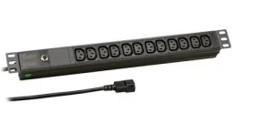 EFB EK631CC.1 čierna / PDU / 19" 1U / 12x C13 / C14 / 10A (EK631CC.1)