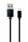 Gembird USB 2.0 A (M) - USB-C (M) kábel 1m čierna (CC-USB2-AMCM-1M)