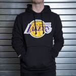 Mitchell Ness NBA Los Angeles Lakers Team Logo Hoody HDSSINTL1267-LALBLCK pánske